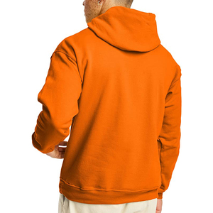 Sweat-shirt à capuche en molleton de coton uni coupe classique délavé style vintage pour homme, streetwear hiver - Product Image 2