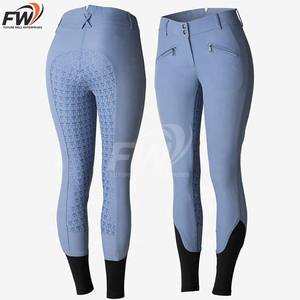 Pantalon d'équitation pour femme, culotte d'équitation à assise intégrale en silicone, taille haute, pour l'équitation - Product Image 4