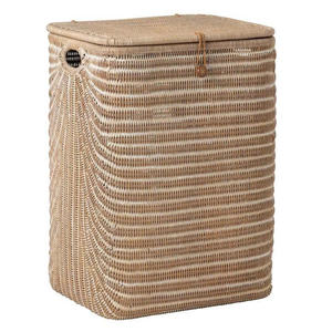 Nouveau design de rangement en rotin avec couvercle, style vintage, organisateur en osier, artisanat vietnamien, panier décoratif, conception personnalisée, fournisseur OEM ODM - Product Image 6