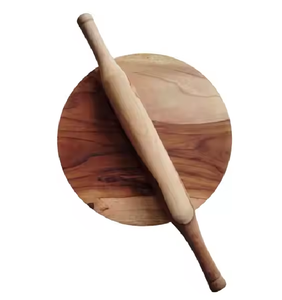 Premium Handmade Wooden chakla belan Rolling Pin 100% Quality for Hotels & Restaurant Kitchens buraq handicraft - Product Image 1