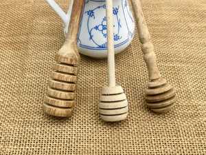 Cuillère à miel en bois pour servir du miel naturel - Product Image 6
