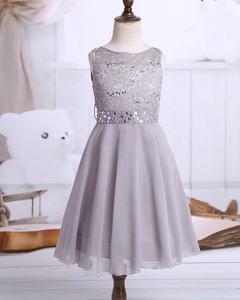 ชุดเดรสเด็กผู้หญิงอายุ 2-16 ปี ดีไซน์ล่าสุด ผ้าลูกไม้ ผ้าชีฟอง แต่งดอกไม้ สำหรับงานประกวด งานแต่งงาน งานวันเกิด งานปาร์ตี้ หรืองานวันหยุด - Product Image 3