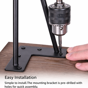 28" Hairpin <b>Table</b> <b>Legs</b> 4Pcs, Heavy Duty 2 Rod Steel 500lbs, Metal <b>Legs</b> for Coffee <b>Table</b>, Dining <b>Table</b>, Desk DIY EDPTBL011 - Product Image 4