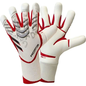 Guantes de Portero Profesionales Unisex de Alta Calidad, Ajustables, de Cuero, con Medio Dedo, Diseño Invertido, Impermeables y Resistentes al Desgaste - Product Image 2