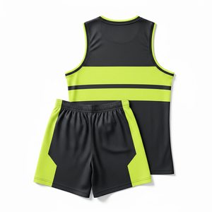 Custom Basketball Uniform Set Lightweight Breathable Jersey <b>Shorts</b> Sublimation Printing Team Wear - Product Image 2