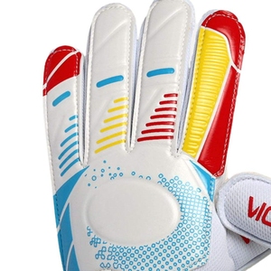 Guantes de Portero de Fútbol Antideslizantes de PU con Cierre de Gancho y Bucle, Impermeables, Transpirables, Profesionales, para Exteriores, Precio al por Mayor - Product Image 2