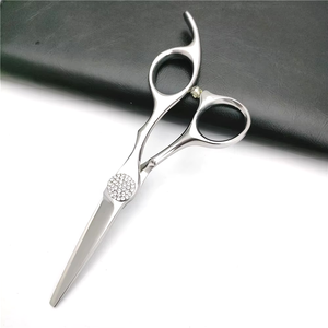 Wholesale High Quality Hair Scissors / Professional Hair Cutting Scissors Stainless Steel <b>Barber</b> Scissor 440C Sharp <b>Blade</b> - Product Image 1