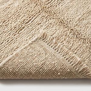 Luxury Ivory Hand Knotted Wool Area Rug Classic Floral Design Soft Texture Decorative Living Room Carpet Fringe Tassels - Product Image 6