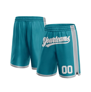 OEM Double <b>Layer</b> Sublimation Breathable Shorts Custom Printed Designs Blank Basketball Custom Mesh Men's Shorts - Product Image 5
