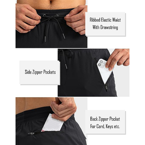 <b>Drawstring</b> Men Sweatpants Outdoor Track Pants Active Wear Breathable <b>Trousers</b> Custom Sports Soft Fabric Sweatpants - Product Image 4