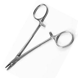 Portaagujas Webster de 13 cm, Recto, con Mordazas Dentadas, Acero Inoxidable, Instrumento Quirúrgico Manual, Set de Cirugía General, Alta Calidad, CE - Product Image 6