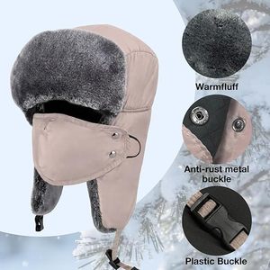Casquette de baseball matelassée pour homme avec cache-oreilles, en toile rembourrée, réglable, pour sports de plein air, logo personnalisé - Product Image 5
