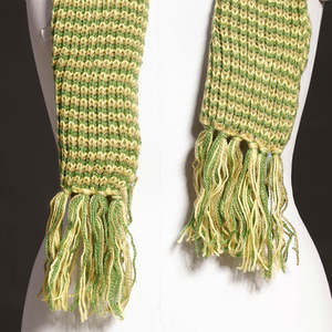 Winter Biker Unisex Knitted <b>Scarf</b> - Snug Fit Warm Neck Warmer - Custom Logo Soft Rib-Knit Crochet <b>Scarf</b> - Product Image 2