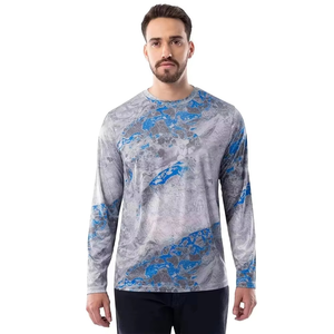 Chemise de pêche la plus vendue, haute qualité, manches longues, couleur personnalisée, tailles variées, protection UV, vente en gros, fabricant OEM - Product Image 1