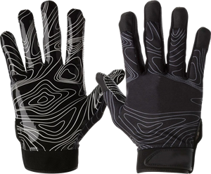 ถุงมือรับบอลอเมริกันฟุตบอล Pro Grip คุณภาพสูง ฝ่ามือเหนียวแน่น สีและโลโก้ปรับแต่งได้ น้ำหนักเบา - Product Image 1