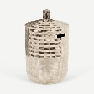 Seagrass Storage Basket <b>Large</b> Laundry Baskets <b>Bins</b> Handmade Storage Basket Wholesale eco-friendly Made Viet Nam - Product Image 4