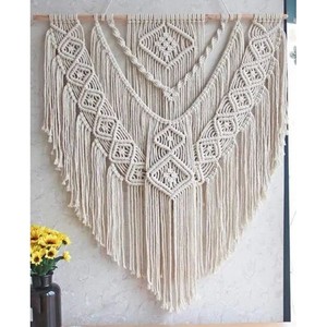 Tapiz de Pared Tribal de Madera de Sheesham con 3 Estantes - Decoración Étnica para el Hogar al por Mayor - Product Image 3