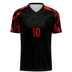 Nueva Camiseta de Fútbol Ligera y Transpirable para Adultos Unisex - Personalizable con Nombre y Color del Equipo, 100% Poliéster, Ropa Deportiva - Product Image 1