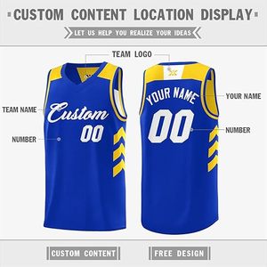 Camiseta de Baloncesto Reversible Personalizada para Hombre y Jóvenes, Camisetas Deportivas de Alto Rendimiento con Nombre y Número del Equipo Personalizados - Product Image 2