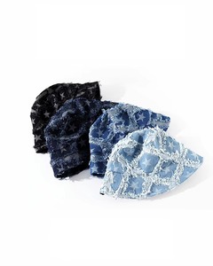 Chapeau bob unisexe brodé en toile de coton, style décontracté, printemps-été, 56-58 cm, pour adultes, à prix réduit - Product Image 2