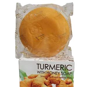 Jabón Herbal Artesanal con Cúrcuma, Limpieza Profunda para Todo Tipo de Piel, Suministro al por Mayor - Product Image 6