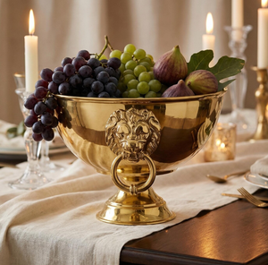 Elegant metal <b>candy</b> bowl for your countertop or kitchen countertop creates a stylish and impeccable atmosphere without clutter - Product Image 6