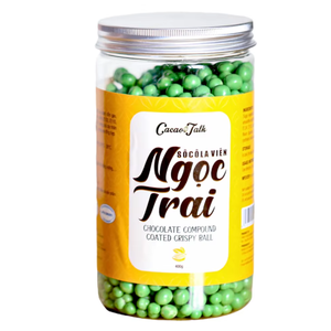 Chocolate Compuesto al por Mayor del Fabricante OEM/ODM HALAL, Bolas Crujientes de Chocolate Compuesto de Té Verde para Decoración de Pasteles - Product Image 1