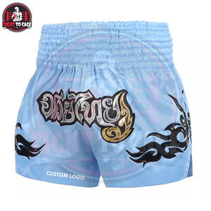 Ropa Deportiva de Boxeo y Artes Marciales Sublimada, Elástica y Transpirable, 100% Poliéster, Cómoda, Nueva Llegada, Muay Thai - Product Image 5