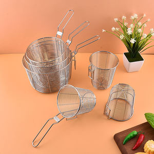 Morden Stainless Steel Spider Strainer Skimmer <b>Net</b> Spoon Modern Metal Ladle with Slotted <b>Wire</b> for Cooking & Parties Wholesale - Product Image 3