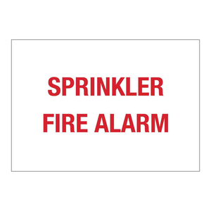 Señal de Alarma contra Incendios Brady - Señal de Seguridad Impresa con UV para Uso Industrial, Comercial y de Laboratorio - Product Image 3