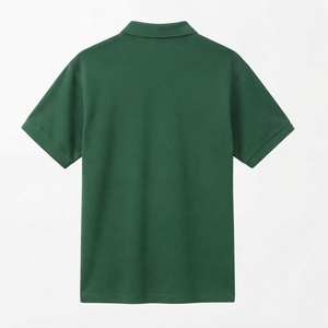 เสื้อยืดลำลองพรีเมียมสำหรับผู้ชาย แขนสั้น ปกคอพับ ผ้าถัก 100% คอตตอน ป้องกันรอยยับ ใส่ได้ทุกวัน สไตล์สมาร์ทแคชชวล - Product Image 4
