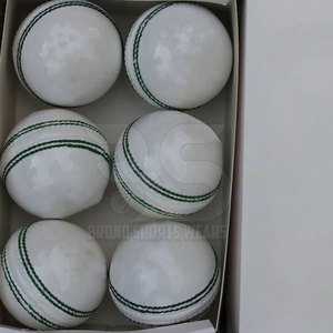 Pelotas de Cricket de Alto Rendimiento, Costuras de Cuero, Suaves y Resistentes, para Entrenamiento, Práctica, Partidos, Equipamiento Deportivo, Interior y Exterior - Product Image 3