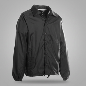 Men's Black <b>Waterproof</b> Shirt <b>Jacket</b> Regular Fit Turn-down Collar Casual Polyester Autumn Wear - Product Image 2