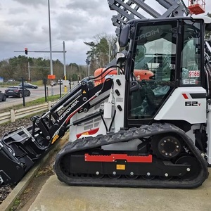 Hidromek HMK 62 T Diesel <b>Mini</b> Wheel Loader with Moog Hydraulic Pump Gearbox & Bearing-1-Year Warranty High Efficiency - Product Image 3