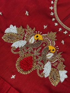 Chaniya Choli para Mujer, Diseño Especial, Patrón Único, Costuras Personalizadas, Corte Tradicional Ajustado, Viscosa Pura, para Fiestas y Eventos - Product Image 5