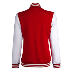 Veste de baseball personnalisée pour femme, en coton tricoté durable, confortable et respirante - Product Image 2
