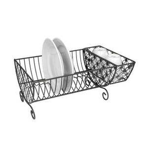 Estante de almacenamiento de metal, bandeja y cuchillo, cuchara, soporte para utensilios, accesorios de cocina, plato y escurridor de platos, estante para uso doméstico en la cocina - Product Image 4