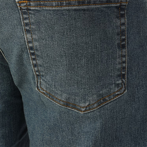 High Street <b>Men's</b> <b>Jeans</b> Pants Quick Dry Cotton Polyester Mid Waist Denim Pants For Outdoor Activities - Product Image 5