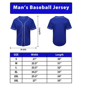 Maillot de baseball personnalisé 100% polyester respirant léger col rond impression par transfert thermique séchage rapide sans manches tenue d'équipe - Product Image 2