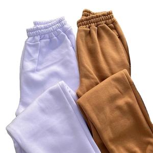 Custom Logo Printing Sweat Pants <b>Men</b> 100% Cotton Terry <b>Drawstring</b> <b>Trousers</b> Stacked Sweat Pants <b>Men</b> Elastic Waist Cotton Made - Product Image 3