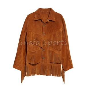 2026 Customizable Women's Western Style <b>Long</b> Sleeve <b>Leather</b> <b>Jackets</b> Plus Size Fashion Accessory for women OEM Serviced - Product Image 5