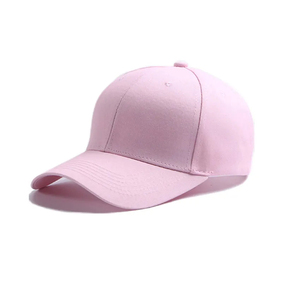 Red 6-Panel Baseball <b>Cap</b> Adjustable Cotton Unisex Casual Hat Solid Color Four Seasons Adult Fit - Product Image 3