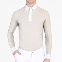Vêtements de sport légers d'été, broderie de logo personnalisée, respirants, séchage rapide, unisexes, sous-vêtements d'équitation