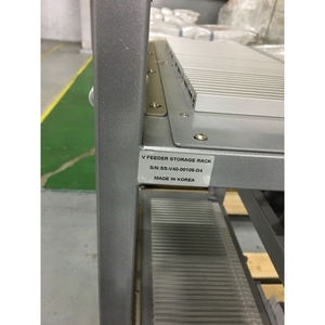 Hanwha V Feeder Storage Rack-Durable 2-Piece <b>Stacking</b> Rack and <b>Shelf</b> Set - Product Image 2