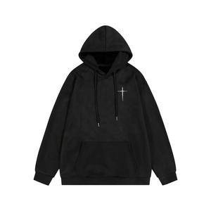 100% Cotton Blank Thick Fleece Heavy Weight Oversized Custom Print Logo Men's Hoodies & <b>Sweatshirts</b> <b>Embroidery</b> Front - Product Image 1