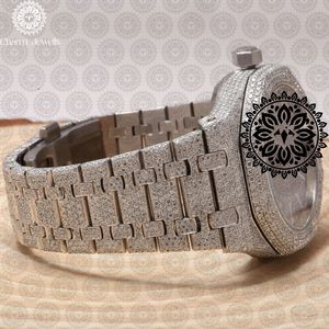 Charm Jewels Luxury Men's Stainless Steel <b>Watch</b> 40mm Dial Analog <b>Mechanical</b> Movement Sapphire Crystal Luminous 10 Bar Water - Product Image 4