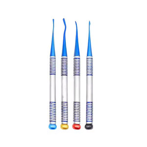 Ensemble d'élévateurs PDL en titane pour implants dentaires, 8 pièces, en acier inoxydable, periotomes de luxation pour chirurgie buccale et extraction dentaire - Product Image 2