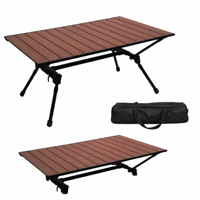 Table pliante de camping et de pique-nique de haute qualité pour l'extérieur, table de pique-nique portable pour le camping