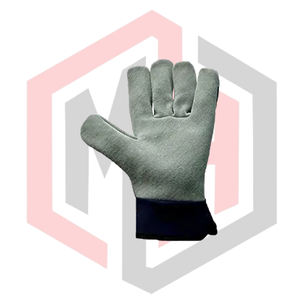 Gants de travail en cuir, paume en cuir, souples, flexibles, respirants, durables, confortables, antistatiques, sans silicone, pour la lutte contre les incendies - Product Image 2