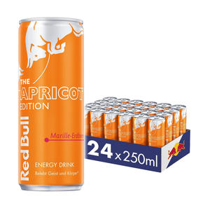 Boissons énergisantes Red Bull édition abricot ORIGINALE Red Bull Energy Drink 250 ml / Red Bull 250 ml Boisson énergisante - Product Image 2